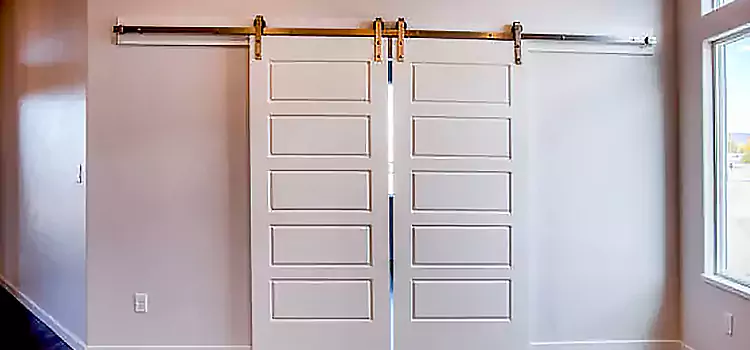 Glass Barn Door with Installation Hardware Kit Conroe