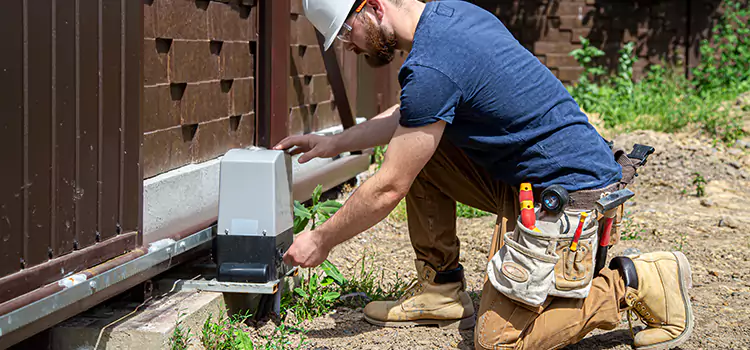 Electric Driveway Gate Installation Conroe