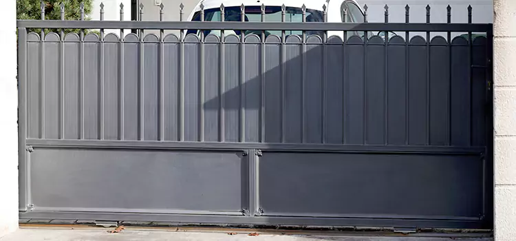 Metal Driveway Gate Installation Conroe